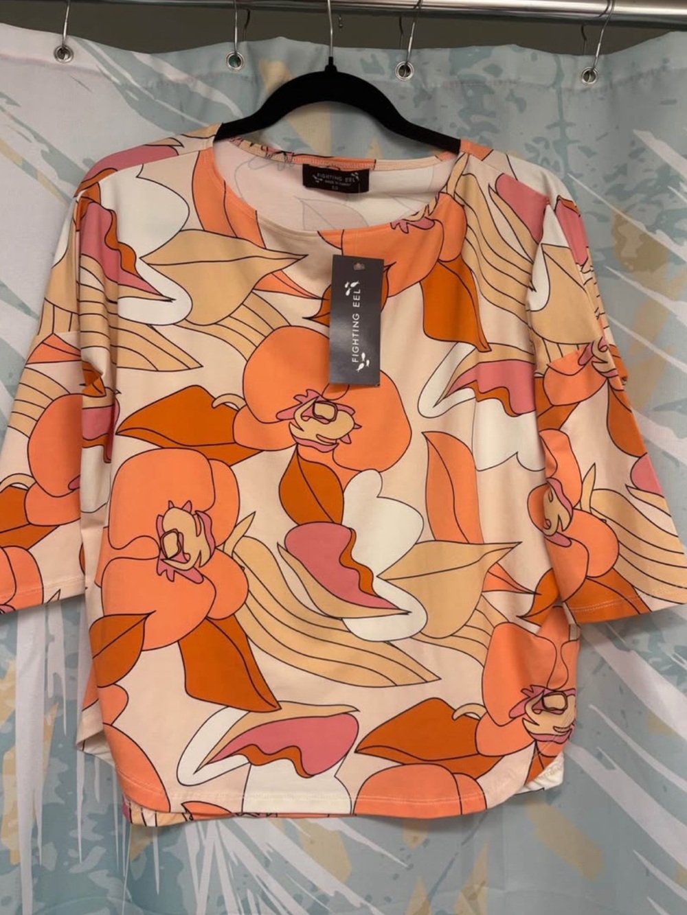 Fighting Eel Top - Orchid